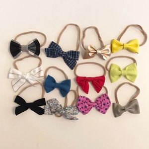 Little Poppy Bows with Nylon Strap